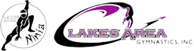 Lakes Area Gymnastics Logo